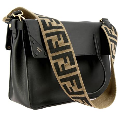 vintage fendi bag with chain strap|Fendi crossbody strap shoulder bags.